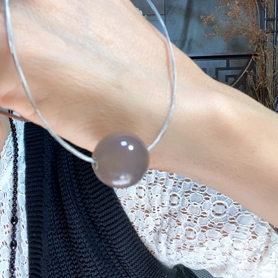 玛瑙/玉髓未镶嵌颈饰