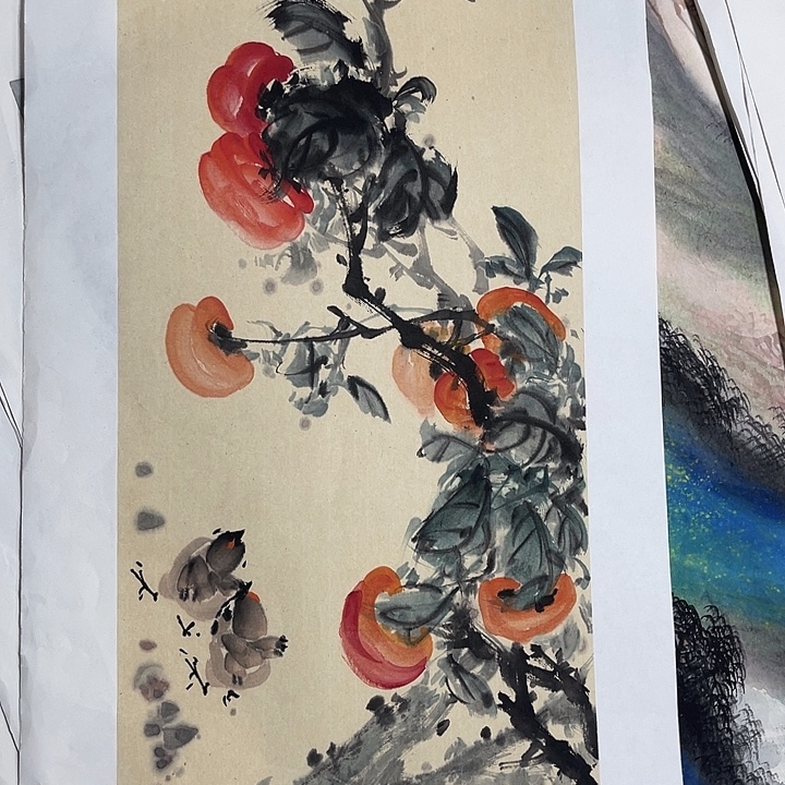 姜奇老师花鸟作品70×25