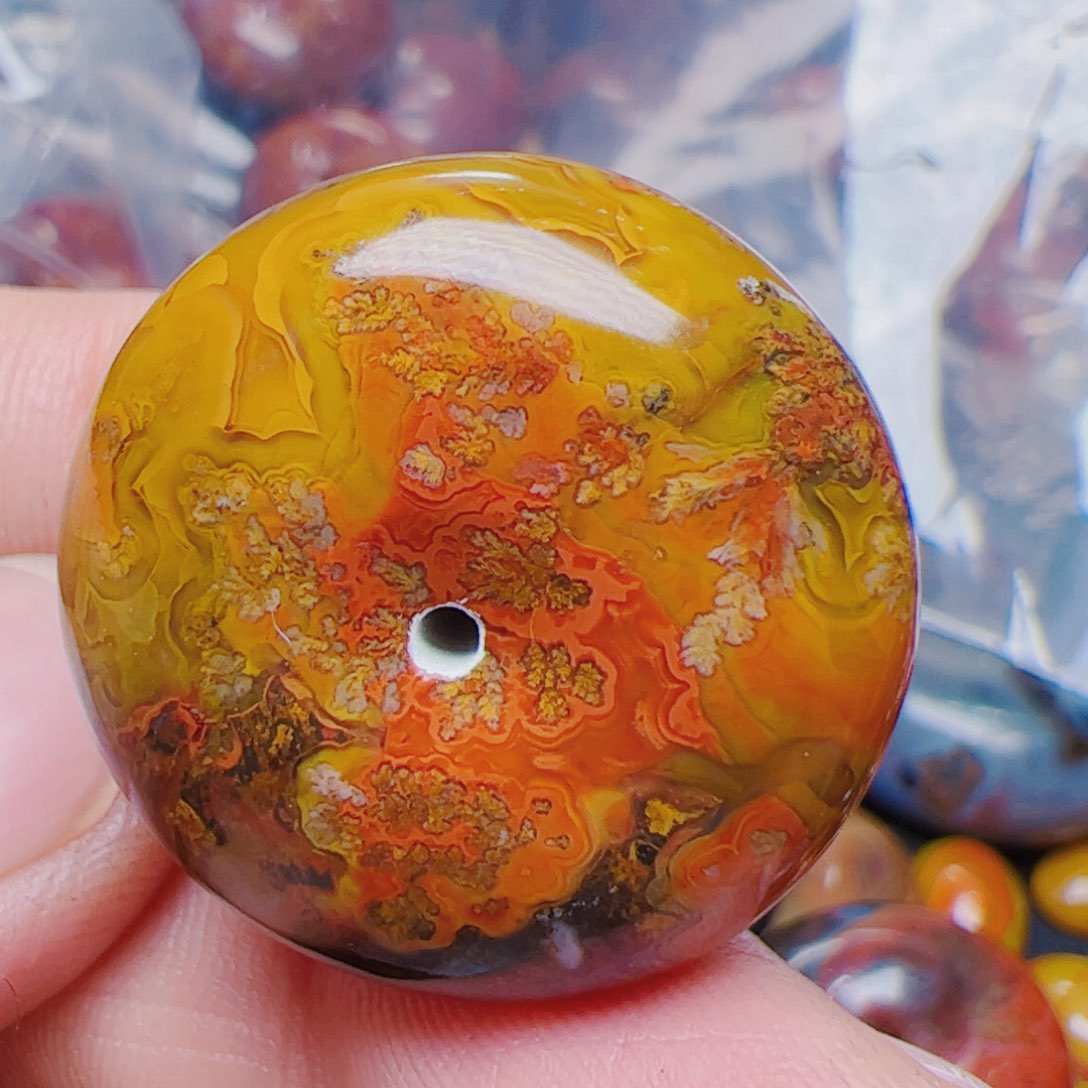 玛瑙/玉髓手链未镶嵌彩*