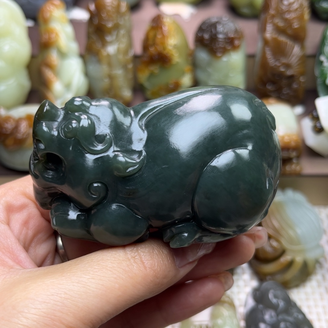 和田玉把件未镶嵌