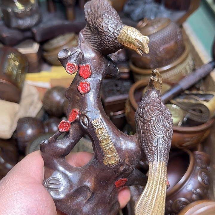 铜器办公室茶室摆件