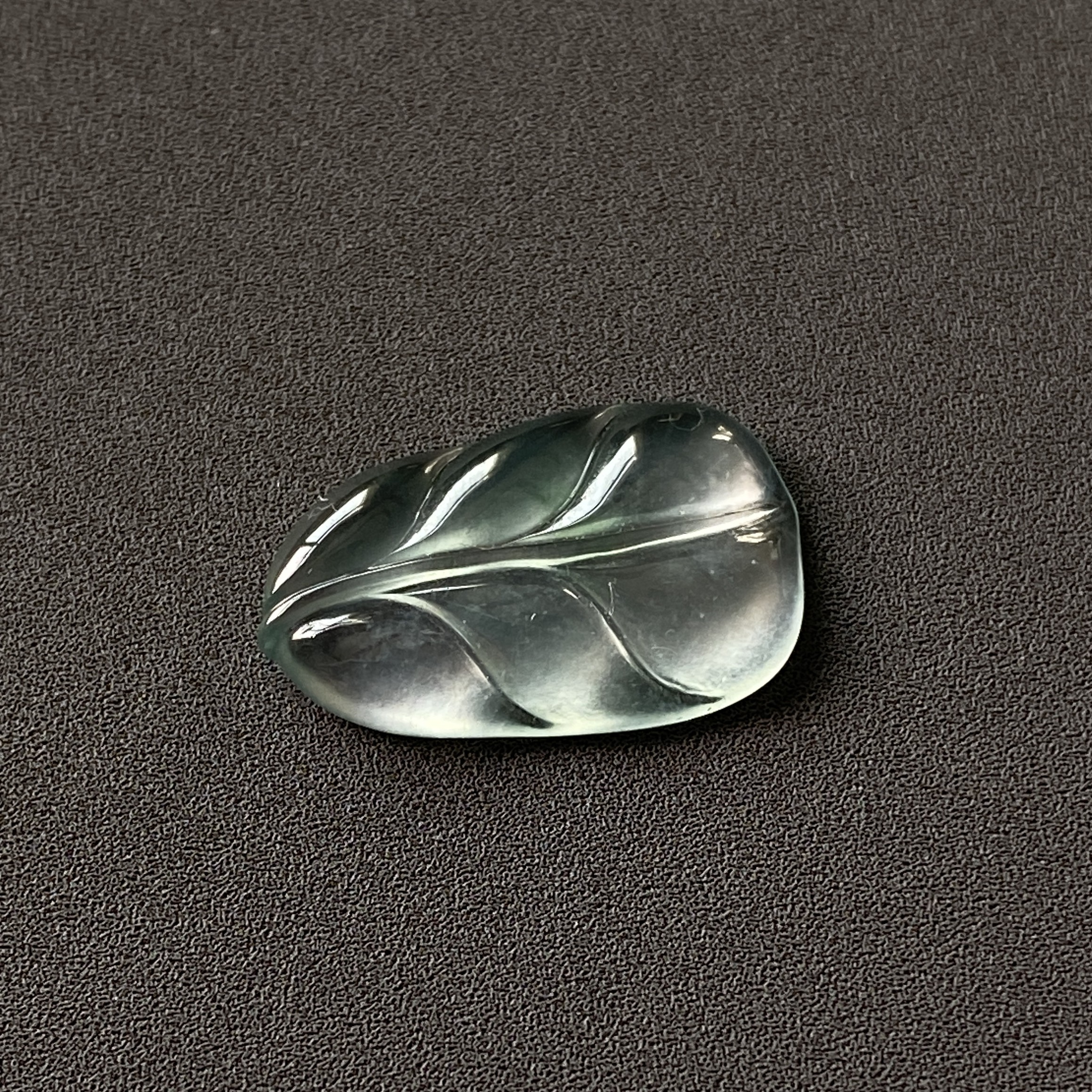 天然缅甸A货翡翠高冰飘阳绿叶子种好刚性足精美时尚Diy百搭吊坠女