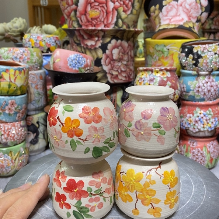 景德镇艺术手绘作品
