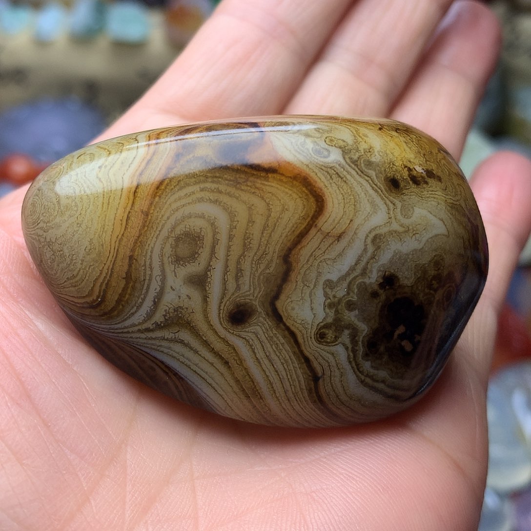 玛瑙/玉髓珠宝奇石未镶嵌手把