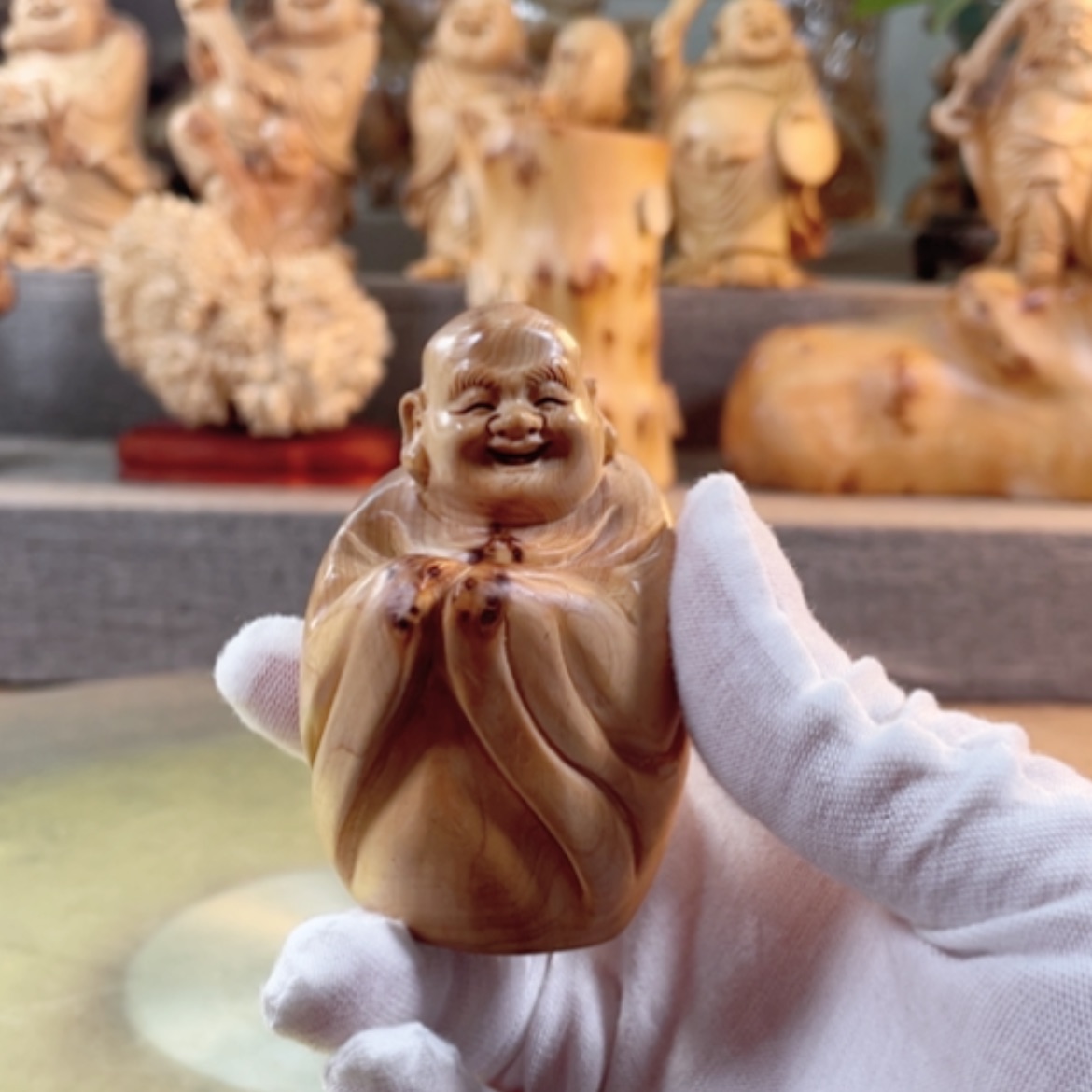 【闪购商品】柏木崖柏工艺品手把件