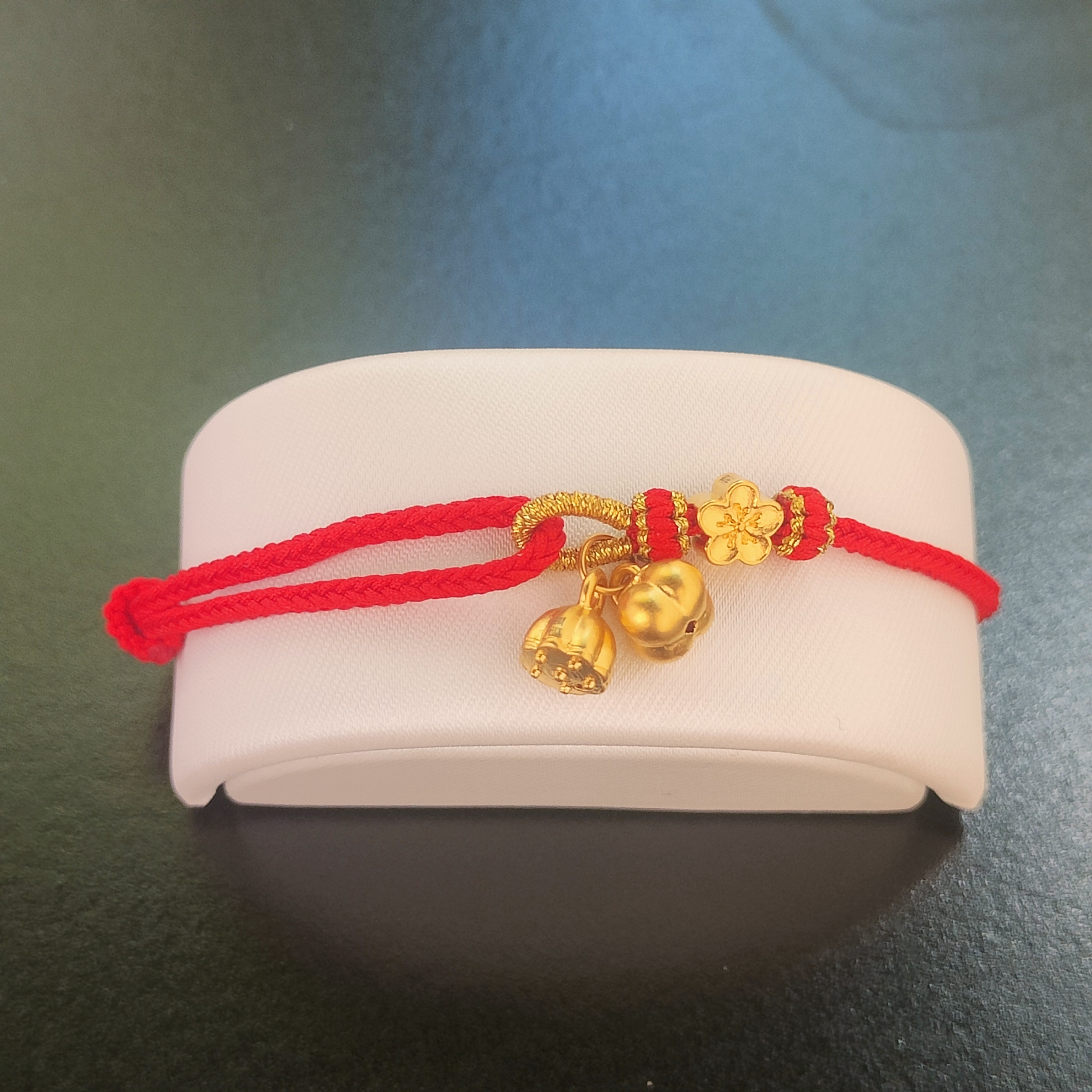 足金好柿莲莲DIY桃花配件