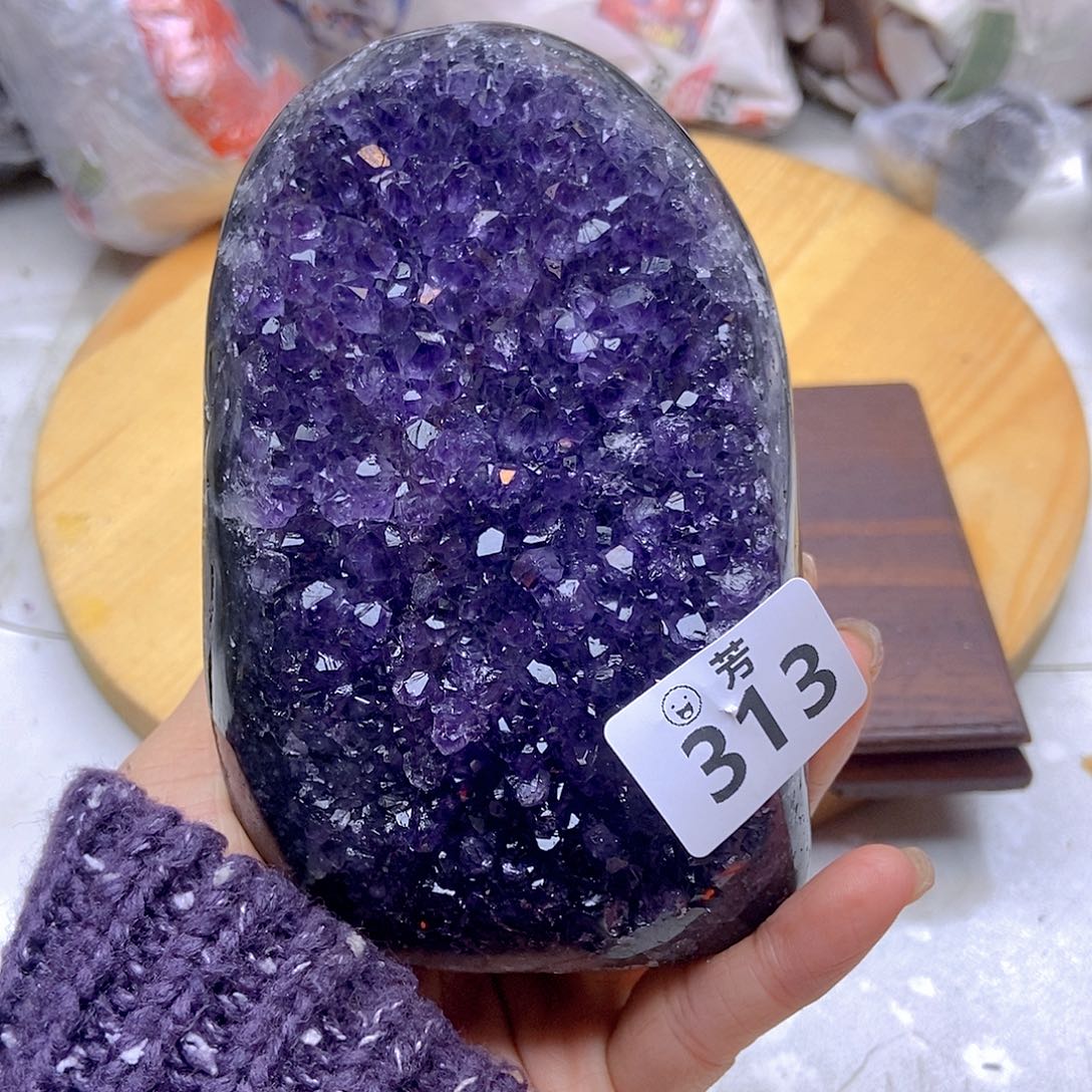 紫晶大型摆件（非配饰）未镶嵌