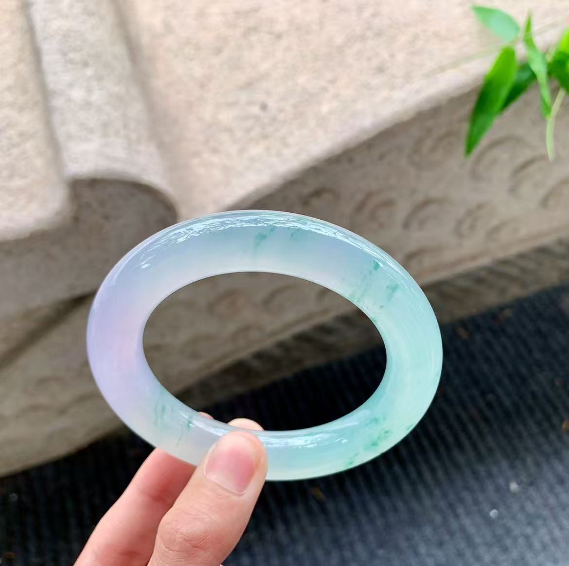 缅区原矿手现场国风雅韵手工镯(小艾）