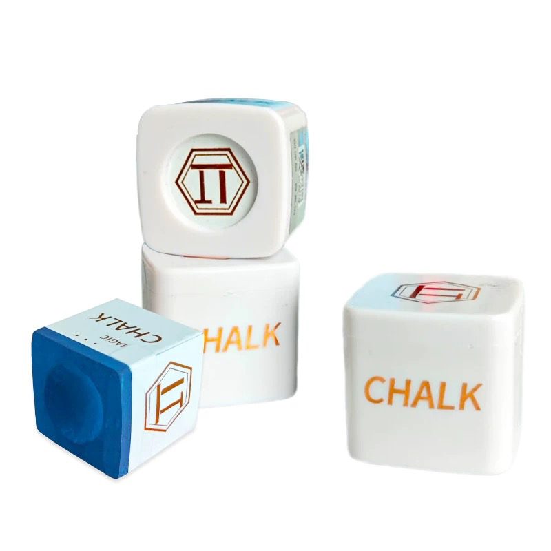 台球巧克粉派兀巧克粉中式黑八球杆枪粉