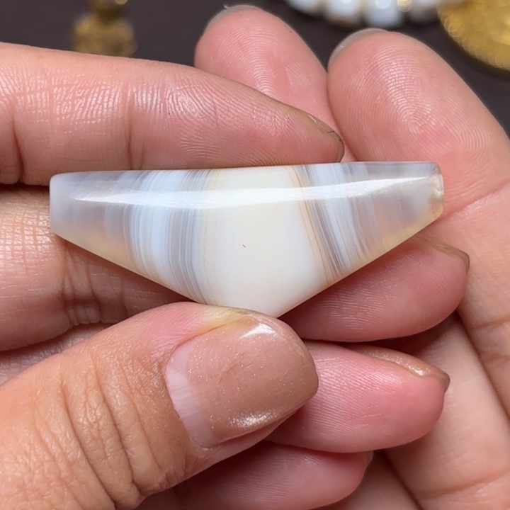 玻璃颈饰藏传喜马拉雅