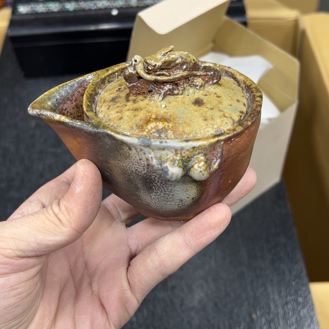 陶瓷日本中古工艺品摆件