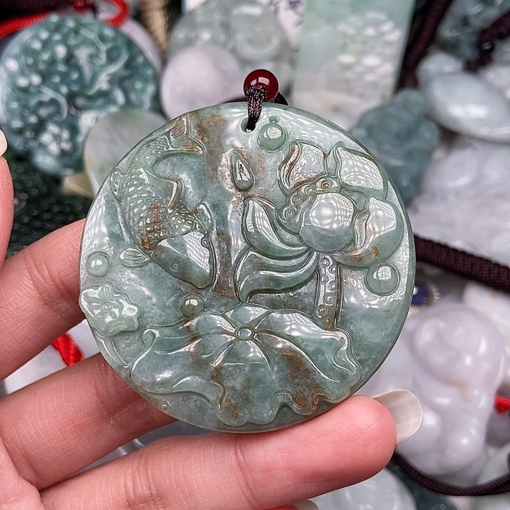 颈饰未镶嵌翡翠翡翠