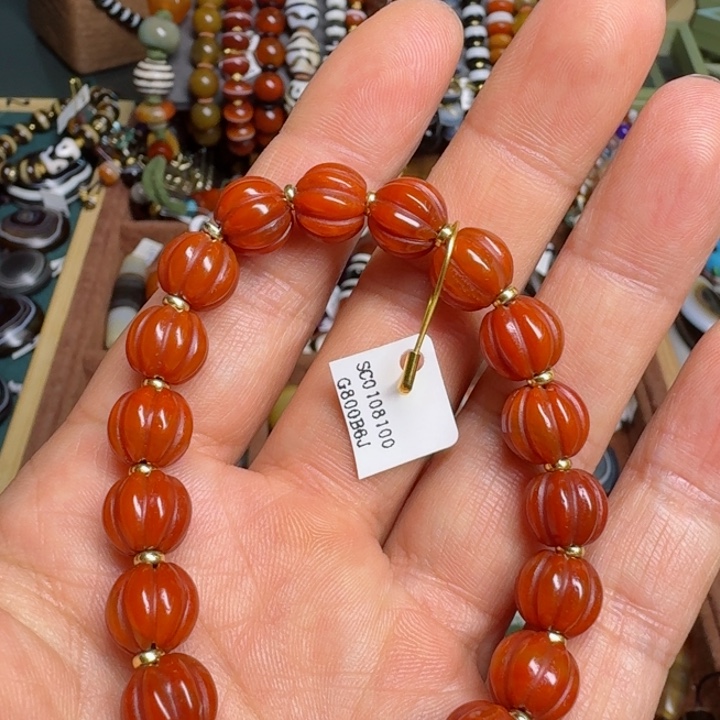 玛瑙/玉髓手串未镶嵌