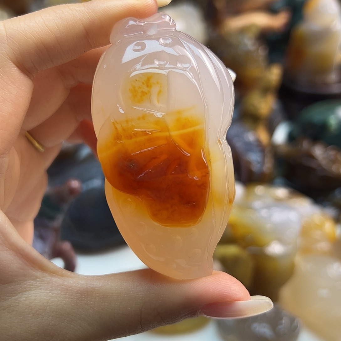 玛瑙/玉髓未镶嵌颈饰