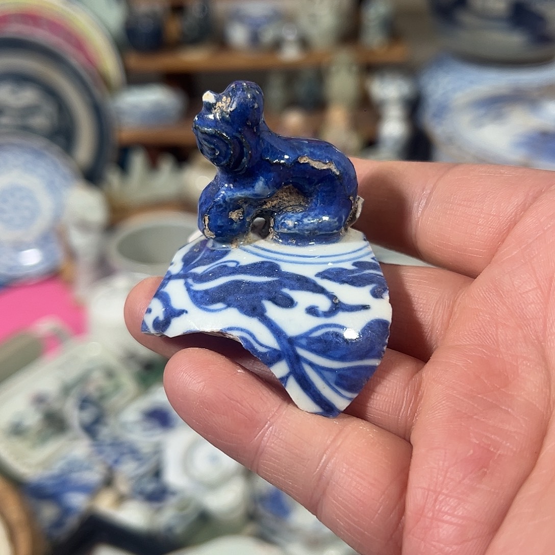 百***）陶摆件瓷片标本，全场包邮