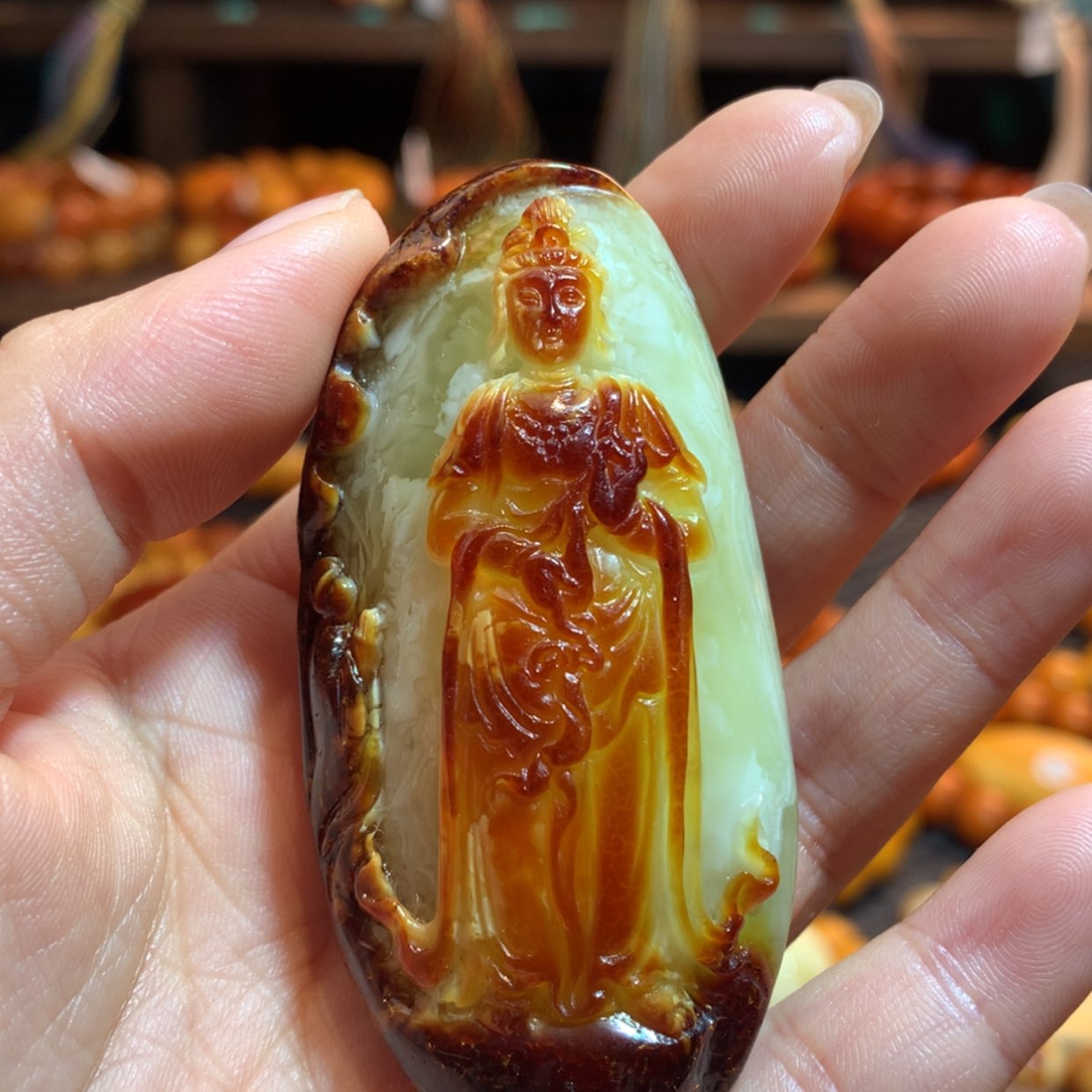 【闪购商品】蜜蜡吊坠(不含链)未镶嵌