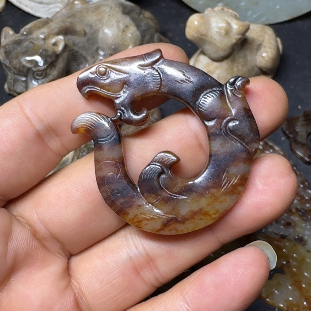 和田玉挂件未镶嵌