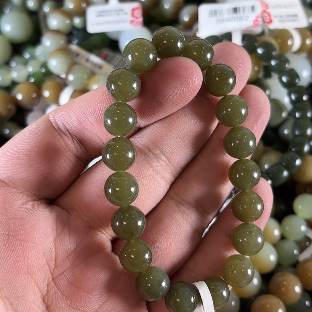 和田玉手链未镶嵌W164