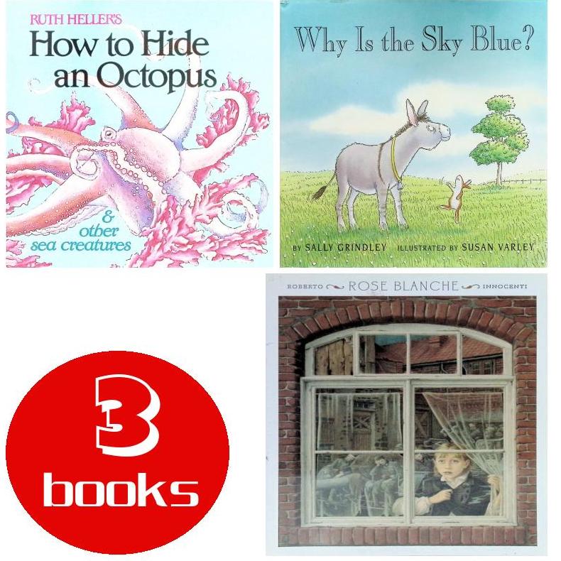 英文原版绘本3本l940327079