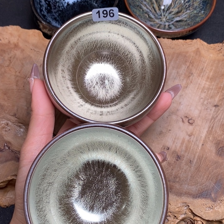 茶盏建窑建盏主人杯196微瑕