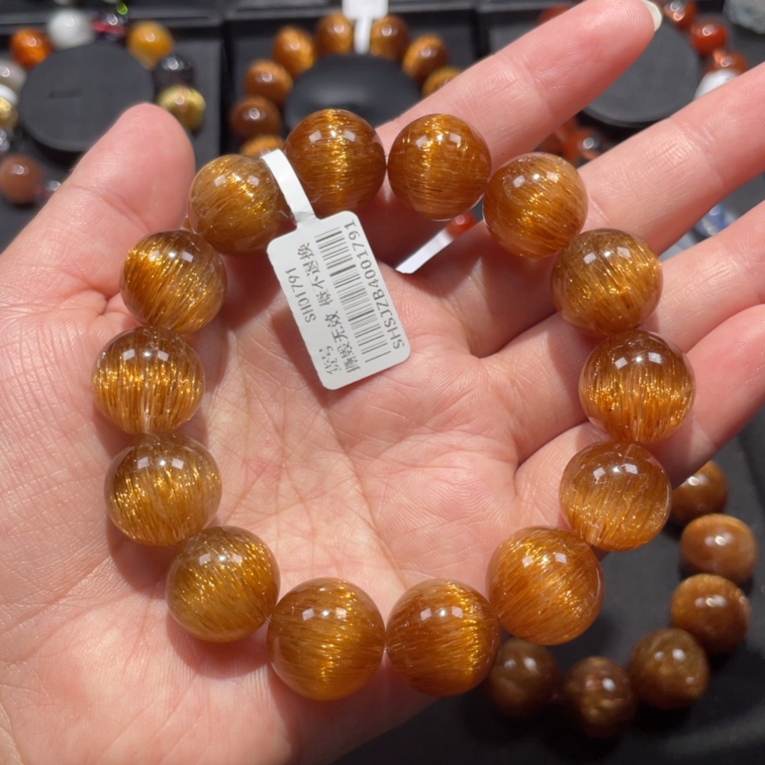 未镶嵌手链水晶铜顺发16.5mm左右