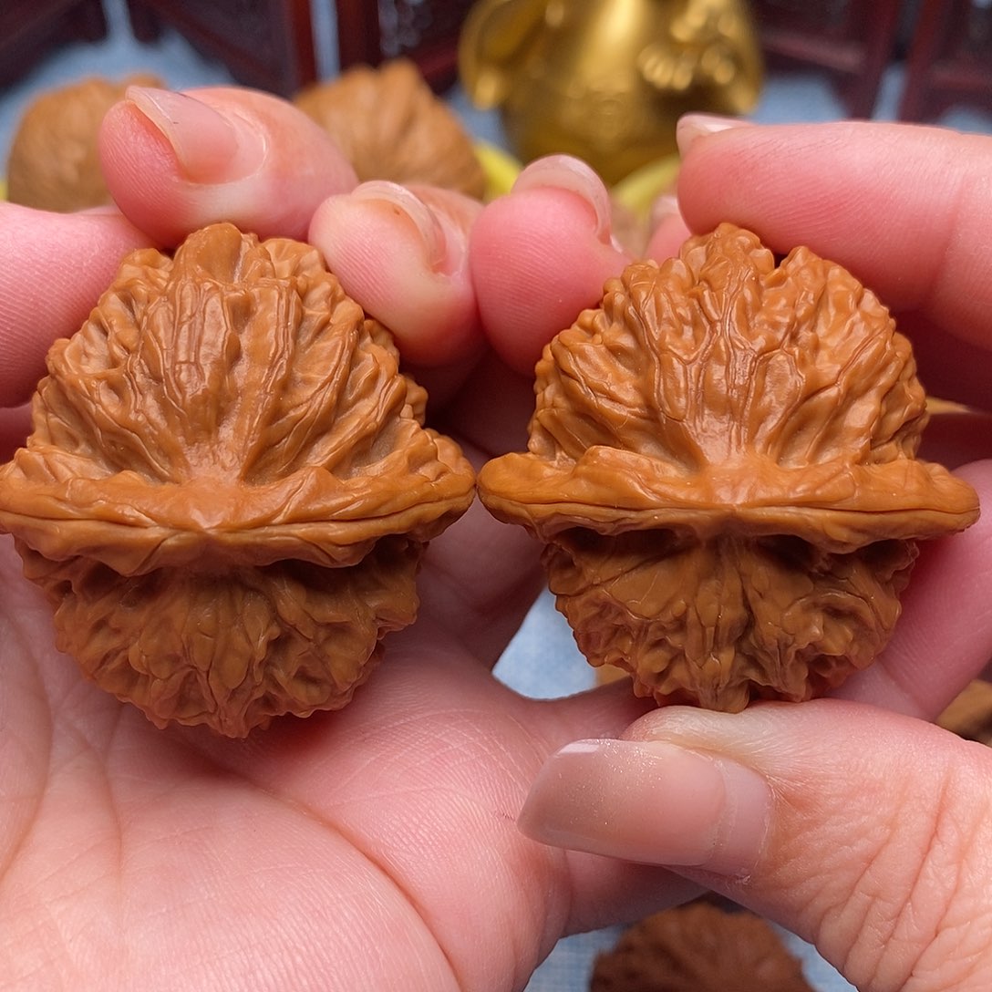 把件文玩核桃40全品绝配金麒麟