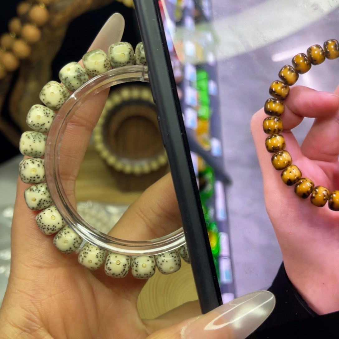 星月菩提吊坠星月大眼