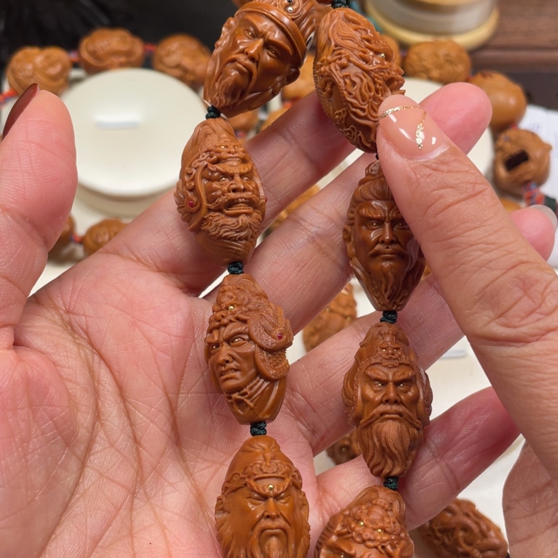 橄榄核手串/手链蜀国七雄橄榄核手串