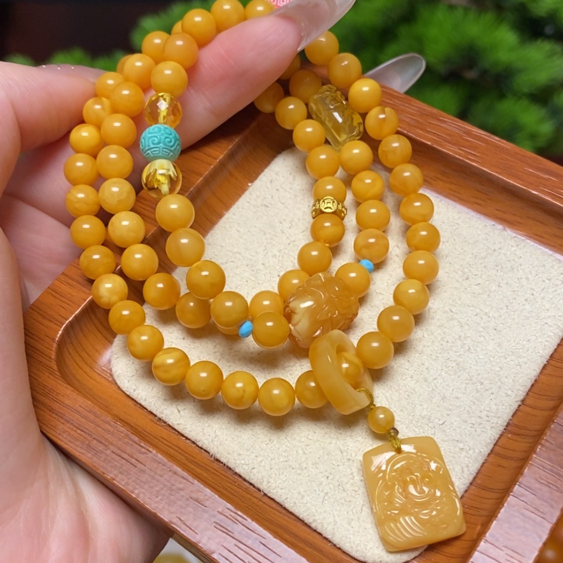 【闪购商品】未镶嵌蜜蜡手链手串