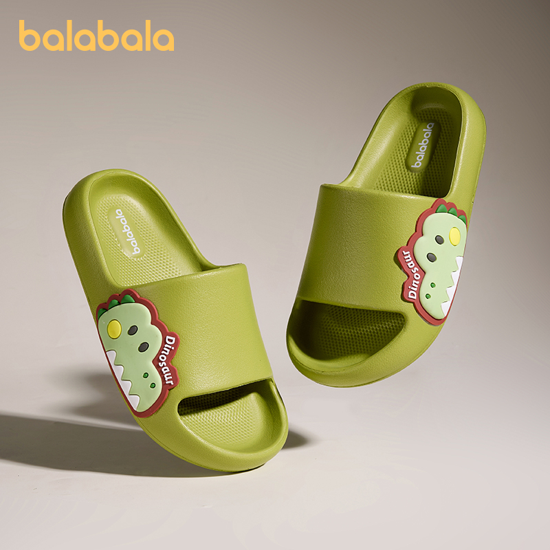 巴拉巴拉男童夏季宝宝室内防滑软底浴室6-12岁洗澡卡通大童凉拖