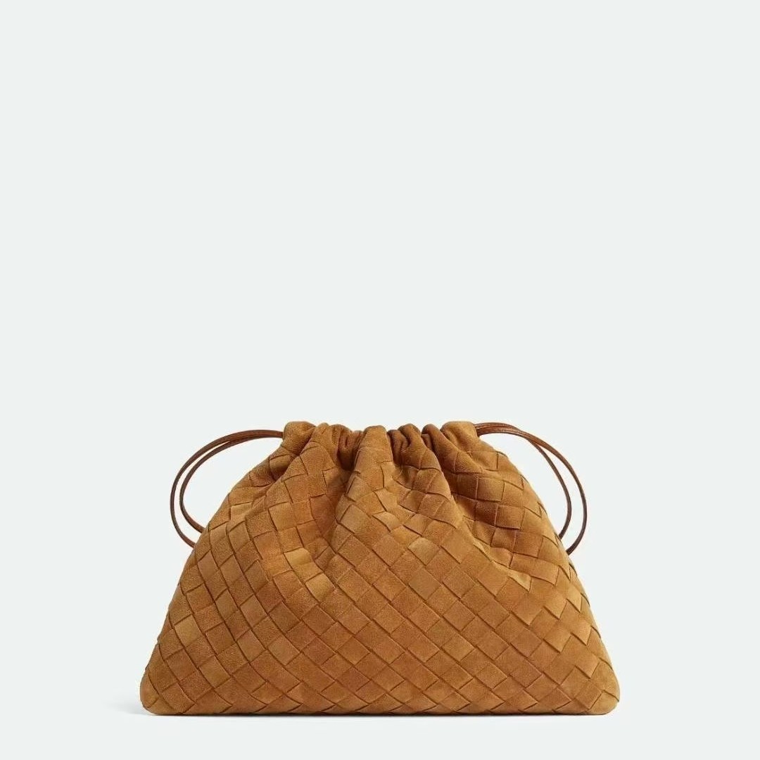 原厂麂皮垃圾袋时尚百搭女包