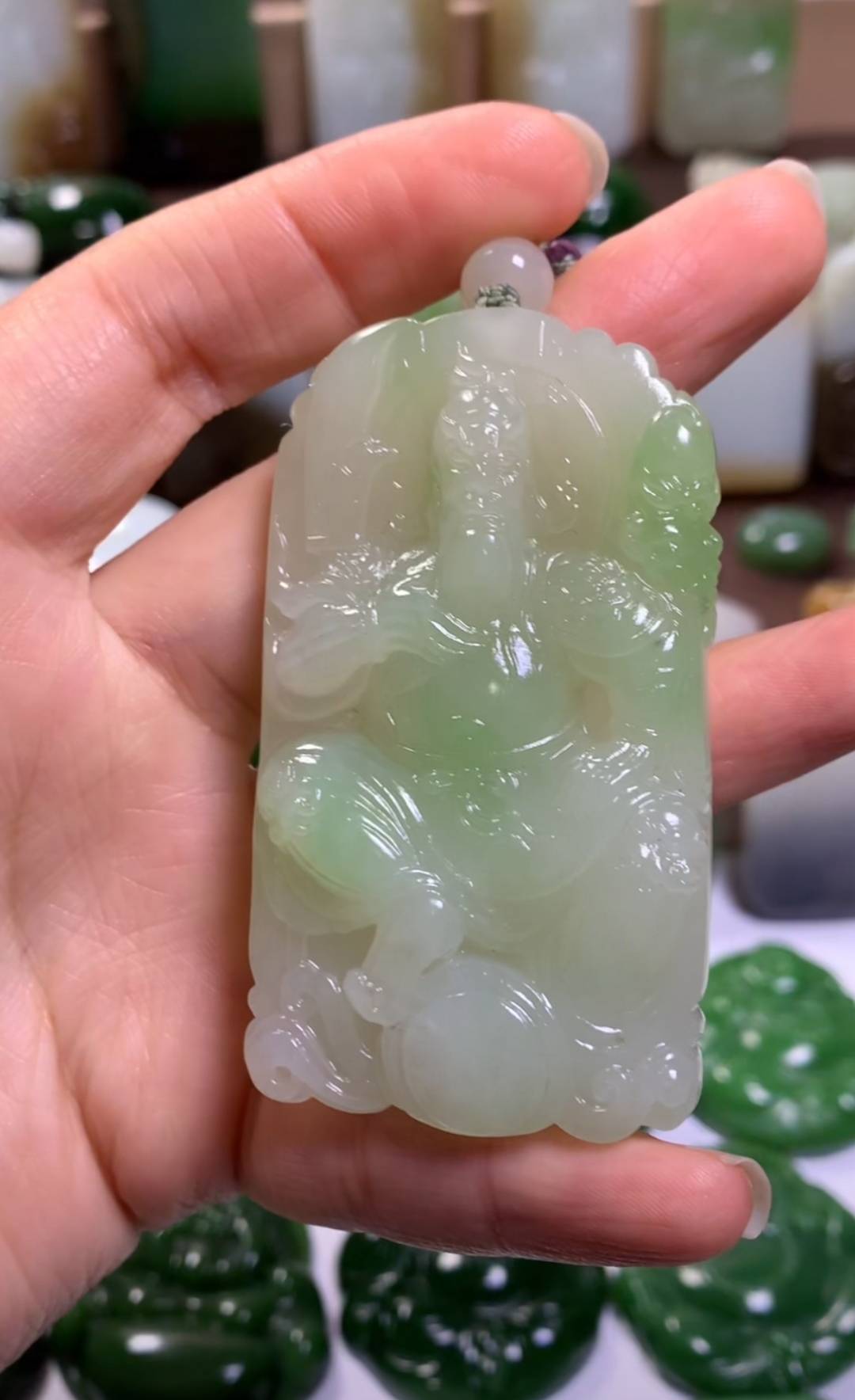 和田玉挂件未镶嵌