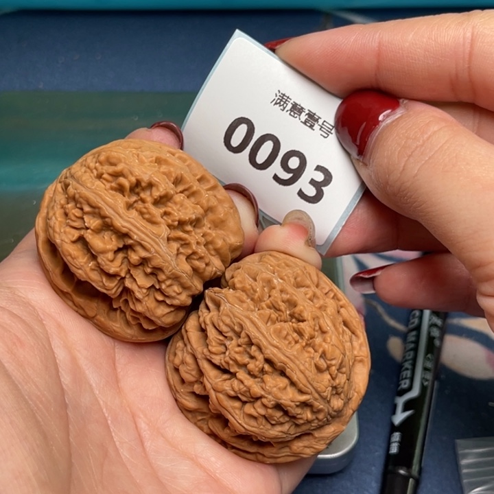 文玩核桃把件粗筋40