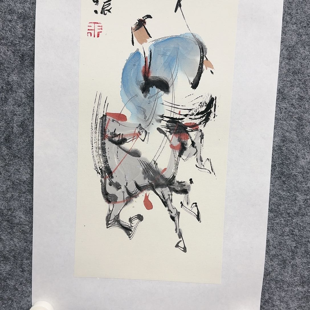 国画张一老师作品欣赏