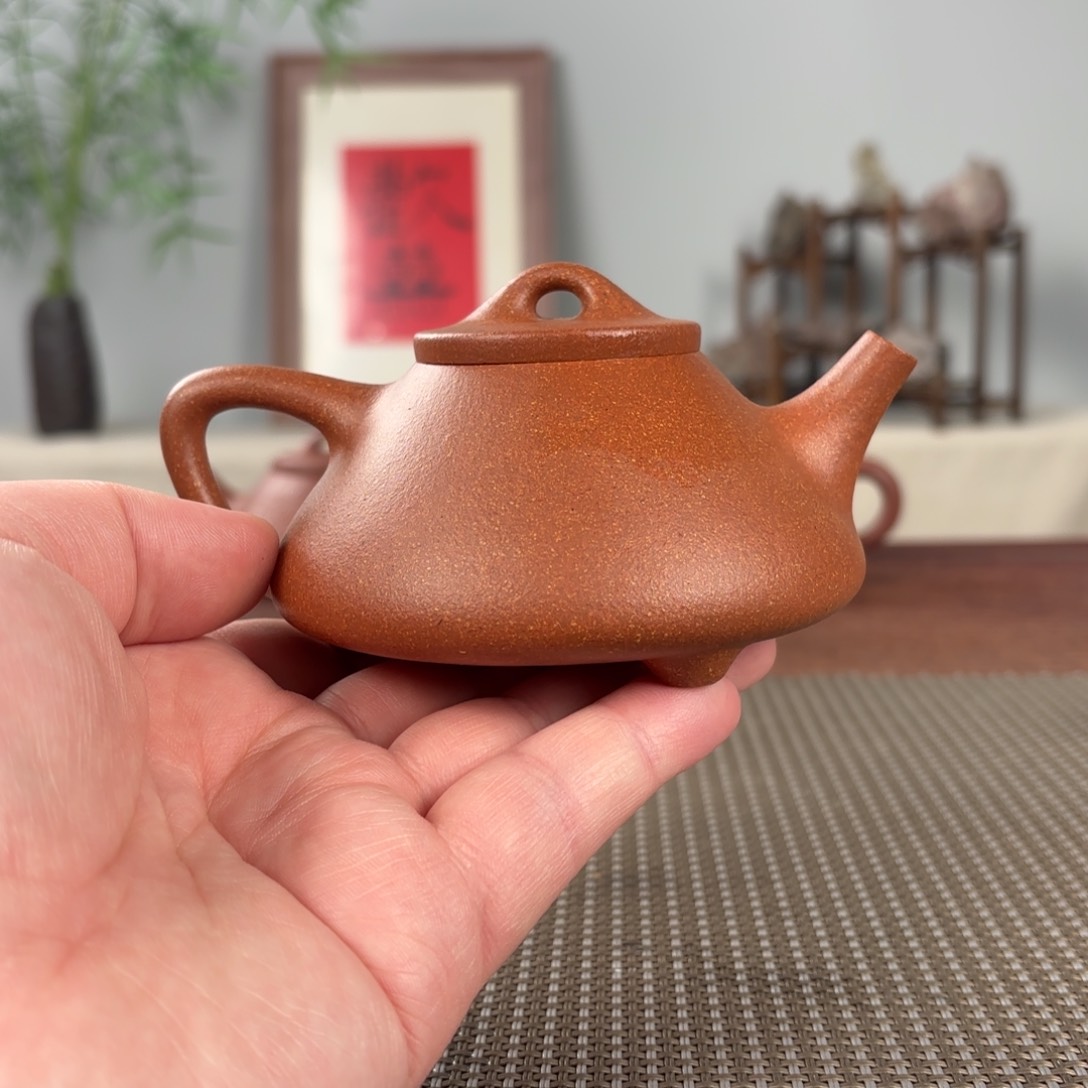 紫砂茶壶黄龙山原矿紫砂壶