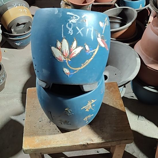 宜兴紫砂花盆清仓处理