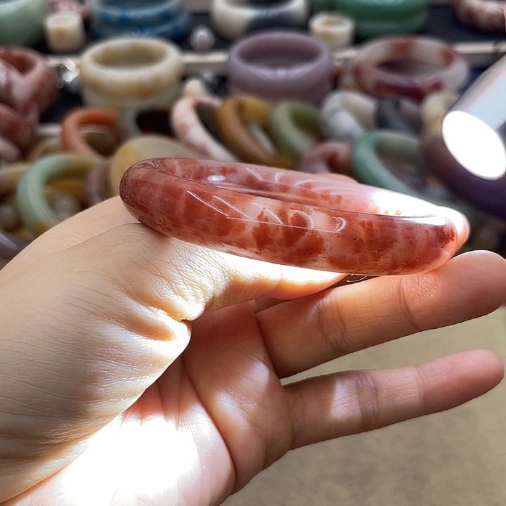 石英质玉圈口54未镶嵌