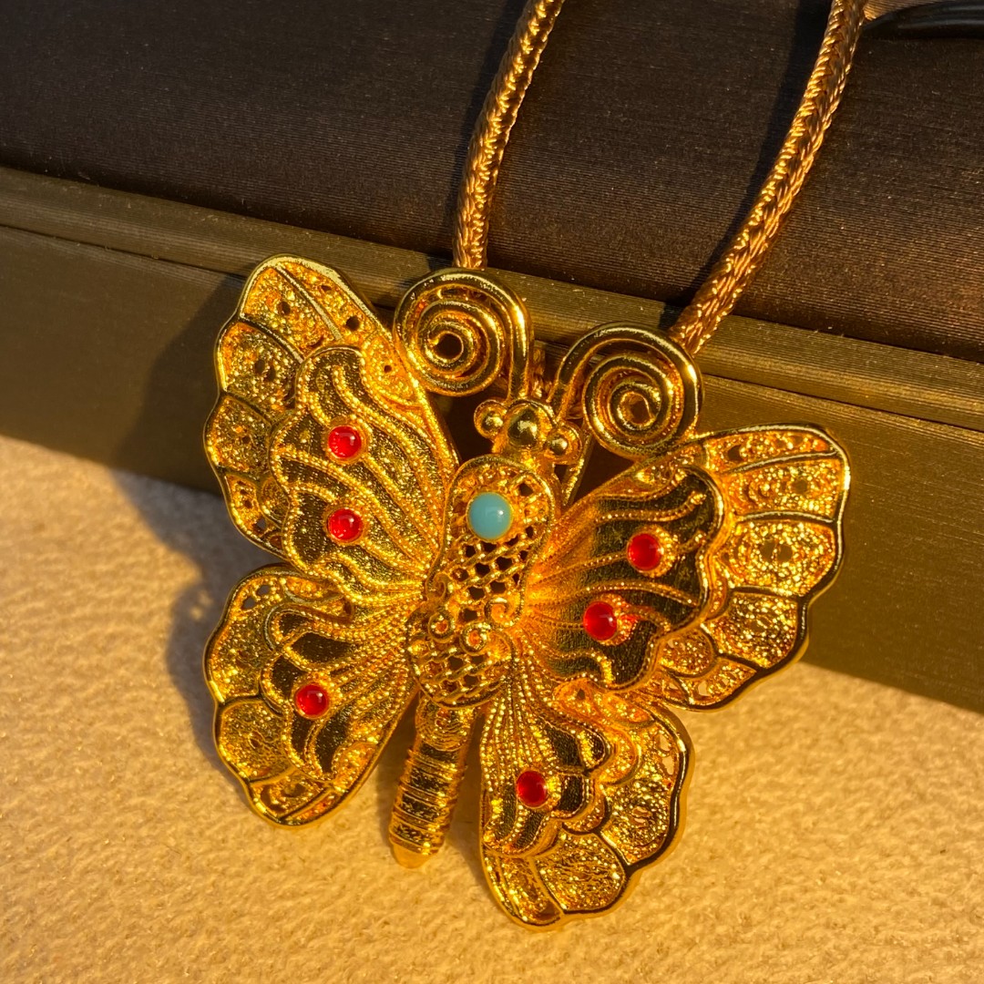 7027【项链】轻奢精品金色女士项链