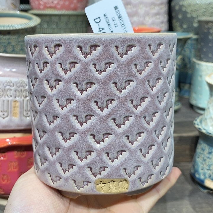 七里烧花盆2-22-460口径 8