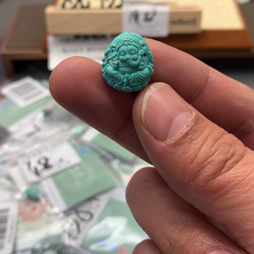 【闪购商品】绿松石颈饰未镶嵌28