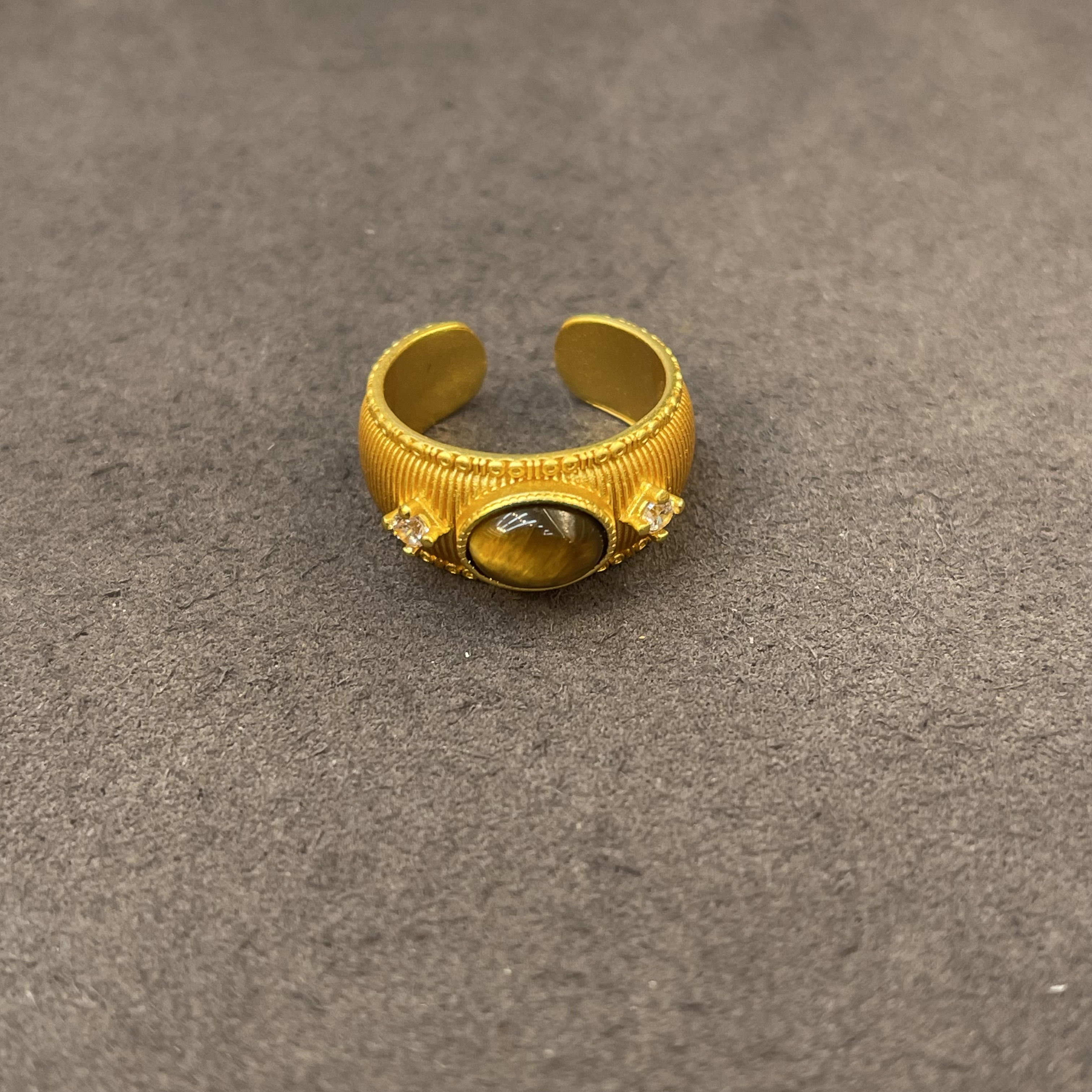 MT378-虎眼石镶嵌戒指2629