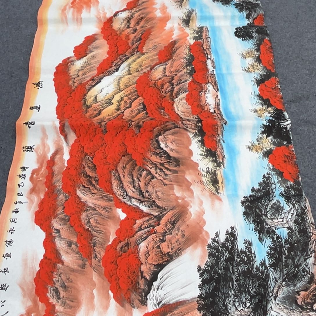 国画宣纸纯手绘字画