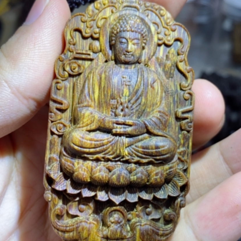 【闪购商品】木了*芽庄阿弥陀佛配养香罐