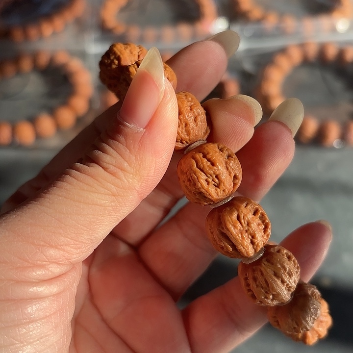 文玩核桃手串守*野生