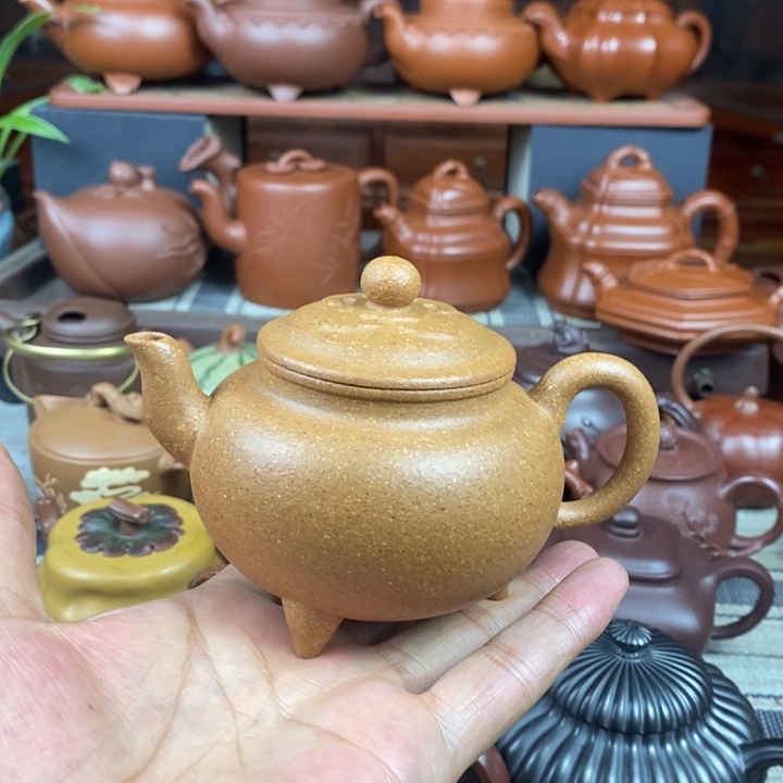 茶壶紫砂大彬如意250cc原矿降坡泥特价