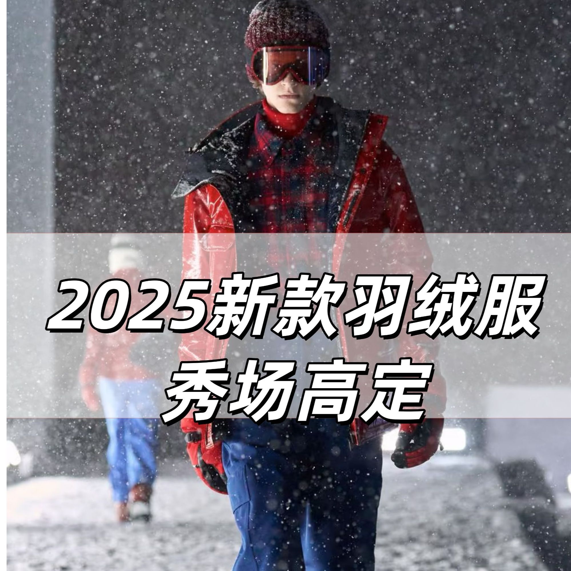 轻奢高品老花连帽 男女同款 90绒 超软巨保暖款冬季羽绒服922