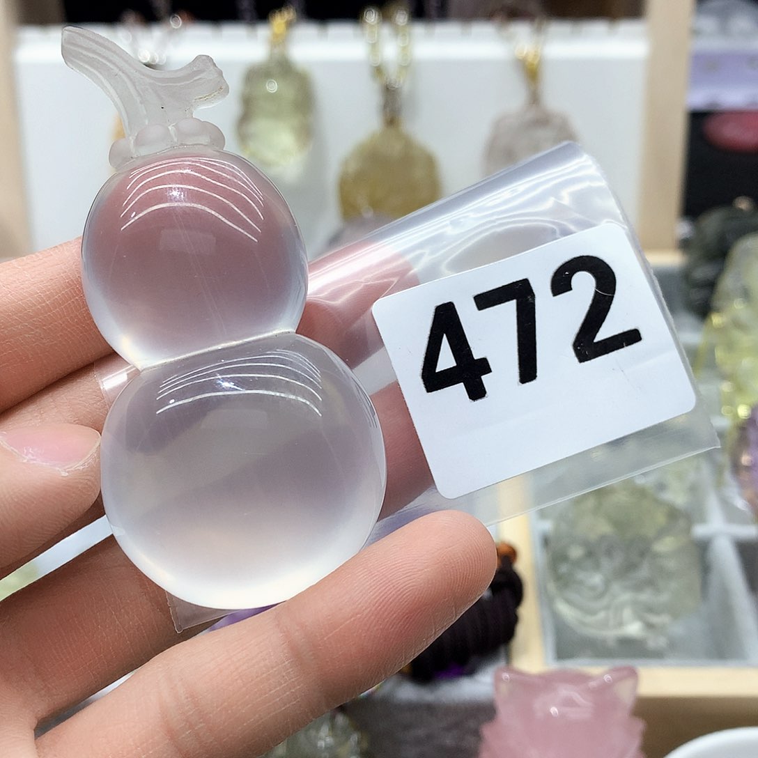 水晶颈饰未镶嵌挂件