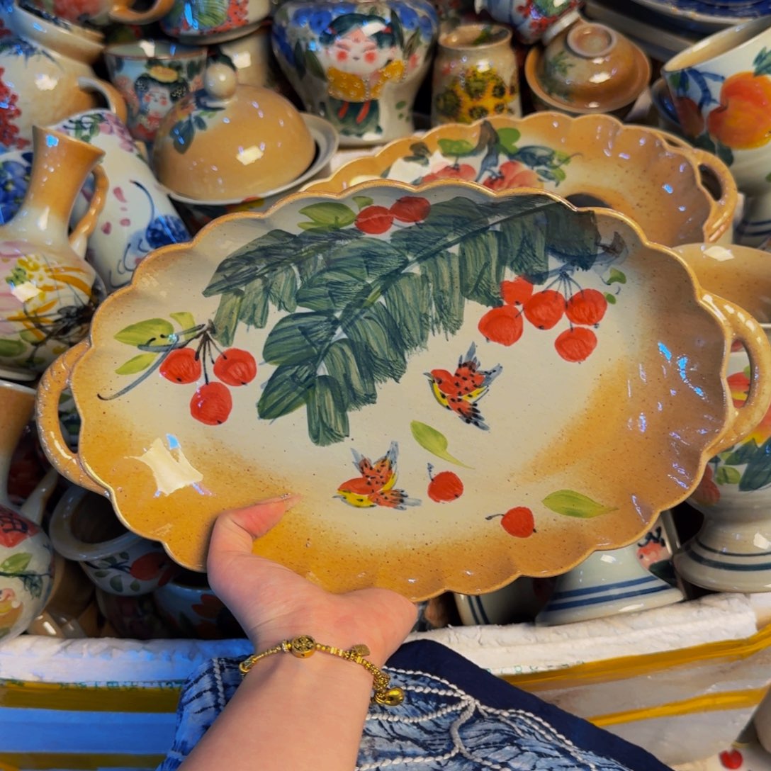 瓷片景德镇陶瓷手工手绘