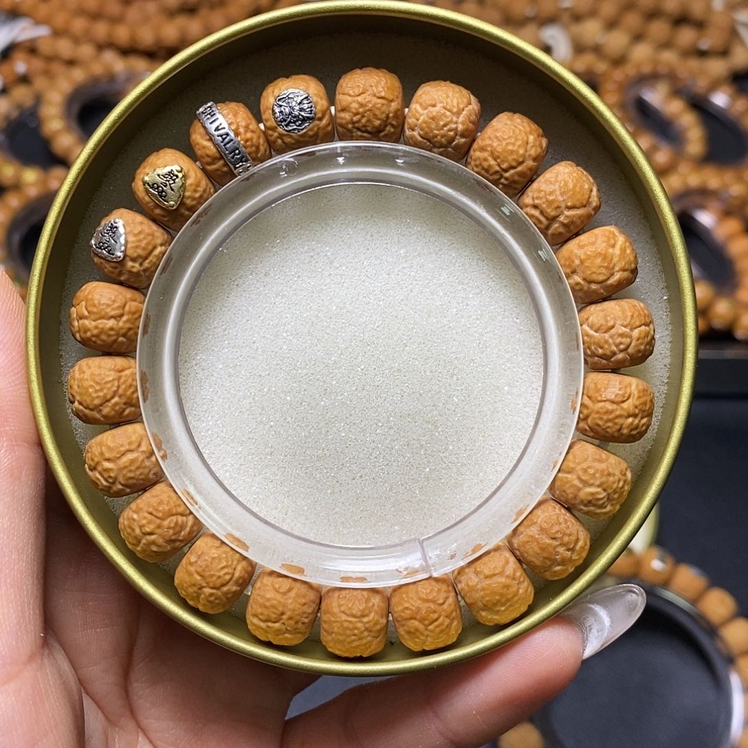 猴头核桃手串四标饕餮尺寸11左右全品单号345号