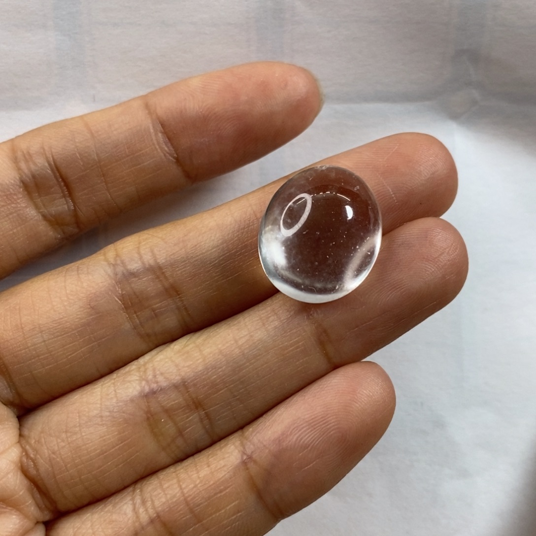 石英质玉蛋面未镶嵌A****。